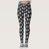 Vintage Schildkrötenmuster Leggings (Vorderseite)