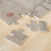 Vintage Schlacht bei Bunker Hill Map (1775) Puzzle (Seite)