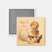 Vintage Schläge für dich Magnet (Vorderseite/Rückseite)