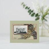Vintage Schlossanlage Inverness Postkarte (Stehend Vorderseite)