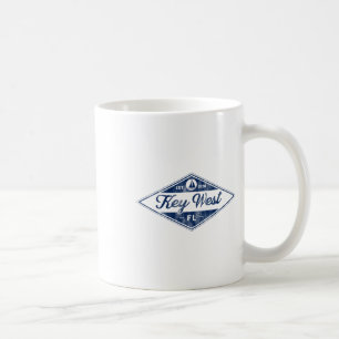 Vintage Schlüssel West Florida Keys etabliert 1828 Kaffeetasse
