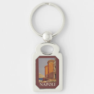 Vintage-Schlüsselanhänger Napoli (Neapel) Italien Schlüsselanhänger