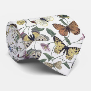 Vintage Schmetterling & Nachtfalter Krawatte