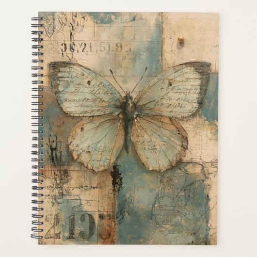 Vintage Schmetterling Planer (Vorderseite)