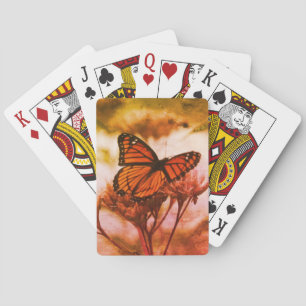 Vintage-Schmetterling-Spielkarten Spielkarten