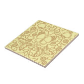 Vintage-Schmetterlinge anpassbare Farben Muster Fliese (Seite)