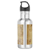 Vintage Schmetterlinge Edelstahlflasche (Rückseite)