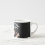 Vintage Schmetterlinge Espressotasse (Rechts)