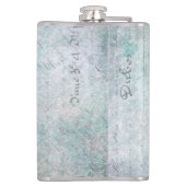 Vintage Schmetterlinge Flachmann (Rückseite)