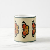 Vintage Schmetterlinge Frühling Schöne Natur Niedl Kaffeetasse (Mittel)