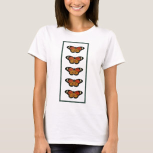 Vintage Schmetterlinge Frühling Schöne Natur Niedl T-Shirt