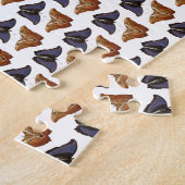 Vintage Schmetterlinge Illustration Art Puzzle (Seite)