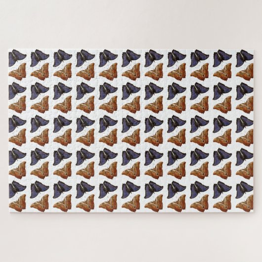 Vintage Schmetterlinge Illustration Art Puzzle (Horizontal)