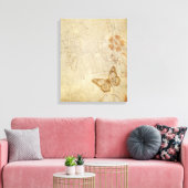 Vintage Schmetterlinge Leinwanddruck (Insitu (Wohnzimmer))