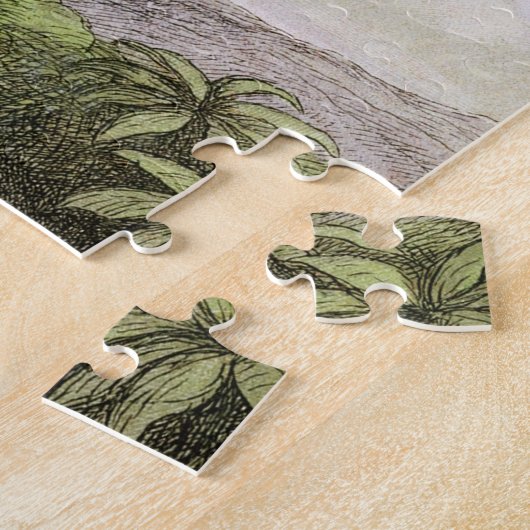 Vintage Schmetterlinge & Märchen Alte Illustration Puzzle (Seite)