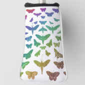 Vintage Schmetterlinge Motteninsekten Golf Headcover (Rotieren 90)