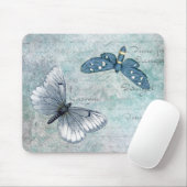 Vintage Schmetterlinge Mousepad (Mit Mouse)