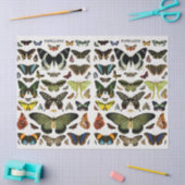 Vintage Schmetterlinge Muster Collage Decoupage Seidenpapier (Basteln)