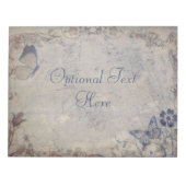 Vintage Schmetterlinge Notizblock (Vorderseite)