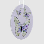 Vintage Schmetterlinge Ornament (Vorderseite)