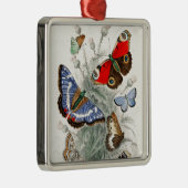 Vintage Schmetterlinge Ornament Aus Metall (Rechts)