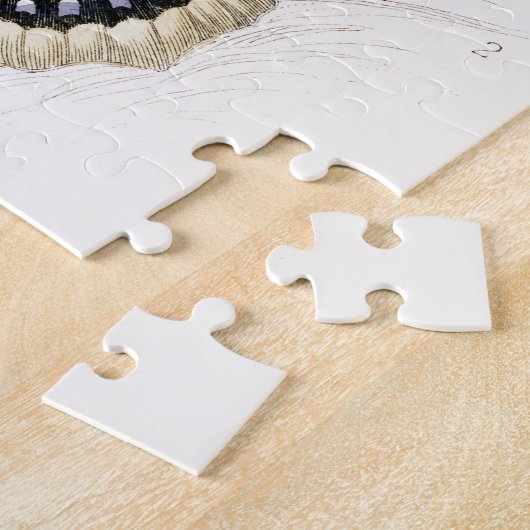 Vintage Schmetterlinge Puzzle (Seite)