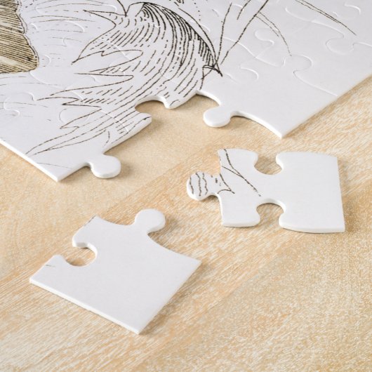 Vintage Schmetterlinge Puzzle (Seite)