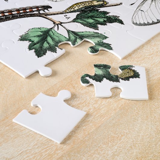 Vintage Schmetterlinge Puzzle (Seite)