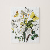 Vintage Schmetterlinge Puzzle (Vertikal)