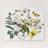 Vintage Schmetterlinge Puzzle (Horizontal)