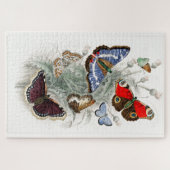 Vintage Schmetterlinge Puzzle (Horizontal)