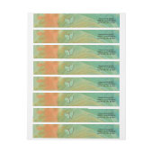 Vintage Schmetterlinge und Südwestfarben (Bogen)