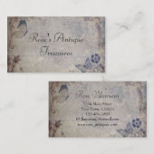 Vintage Schmetterlinge Visitenkarte (Vorne/Hinten)