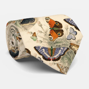Vintage Schmetterlinge von Oliver Goldsmith Krawatte