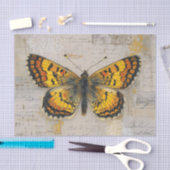 Vintage-Schmetterlings-Collage Seidenpapier (Handwerk)