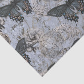 Vintage Schmetterlingsbekleidung Seidenpapier (Detail)