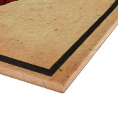 Vintage Schmetterlingsdarstellung Schneidebrett (Ecke)