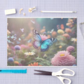 Vintage Schmetterlingseide Seidenpapier (Handwerk)