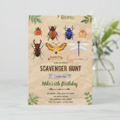 Vintage Schmetterlingseinladung Einladung (Stehend Vorderseite)