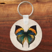 Vintage SchmetterlingsIllustration der Schmetterli Schlüsselanhänger (Vorderseite)