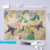 Vintage Schmetterlingskollage Seidenpapier (Handwerk)