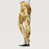 Vintage Schmetterlingsoase Leggings (Links)
