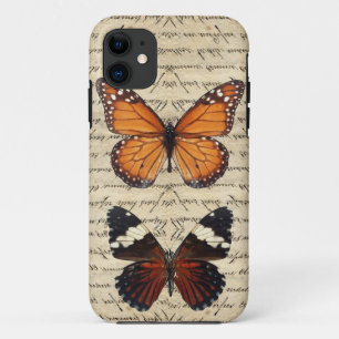 Vintage Schmetterlingssammlung iPhone 11 Hülle