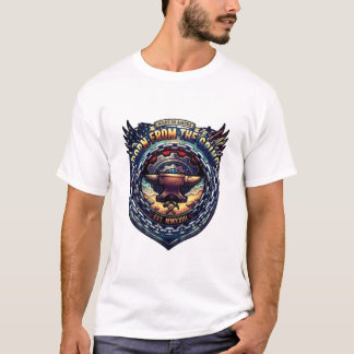 Vintage-Schmied Industrie-Emblem Grafik T-Shirt