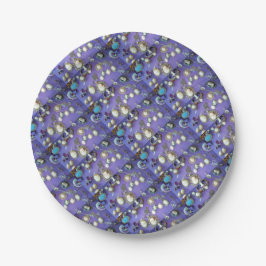 Vintage Schmuckkollektion Pappteller