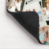 Vintage-Schnappschuss-Foto Mousepad (Ecke)