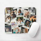 Vintage-Schnappschuss-Foto Mousepad (Mit Mouse)
