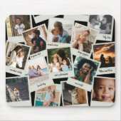 Vintage-Schnappschuss-Foto Mousepad (Vorne)