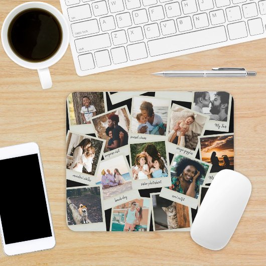 Vintage-Schnappschuss-Foto Mousepad