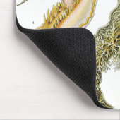 Vintage Schnecken und Meeresrauschen von Ernst Hae Mousepad (Ecke)